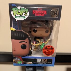 Funko Pop NFT Exclusive Stranger Things Erica Limited Edition